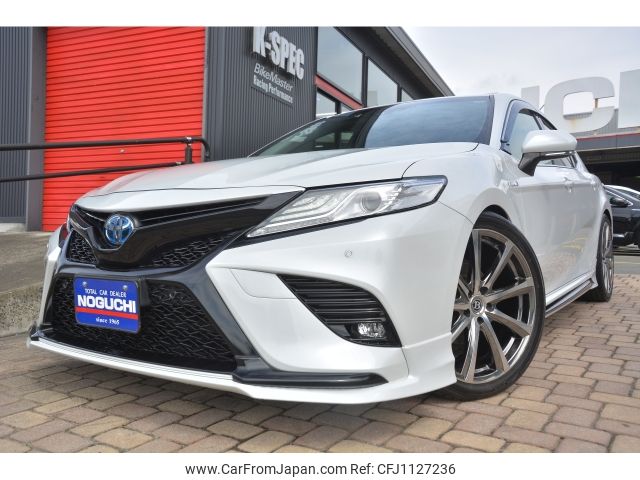 toyota camry 2019 -TOYOTA--Camry DAA-AXVH70--AXVH70-1045591---TOYOTA--Camry DAA-AXVH70--AXVH70-1045591- image 1