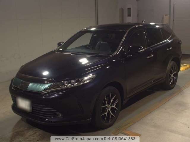 toyota harrier 2018 -TOYOTA 【福岡 314ｻ 77】--Harrier DBA-ZSU60W--ZSU60-0164645---TOYOTA 【福岡 314ｻ 77】--Harrier DBA-ZSU60W--ZSU60-0164645- image 1