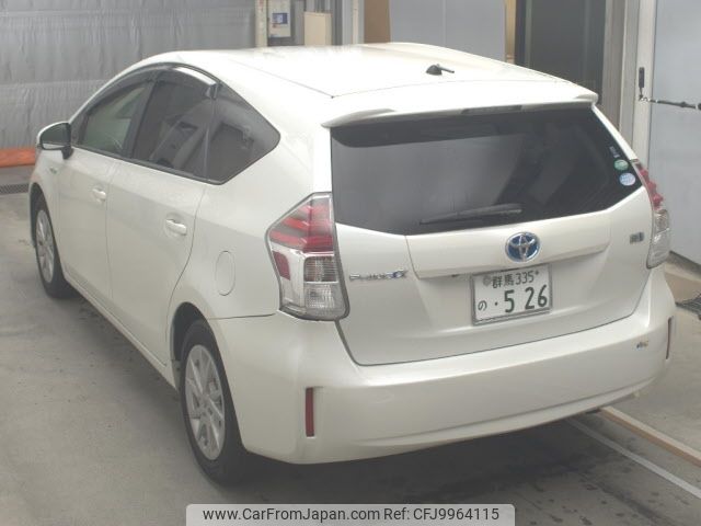 toyota prius-α 2015 -TOYOTA 【群馬 335ﾉ526】--Prius α ZVW41W-3370638---TOYOTA 【群馬 335ﾉ526】--Prius α ZVW41W-3370638- image 2