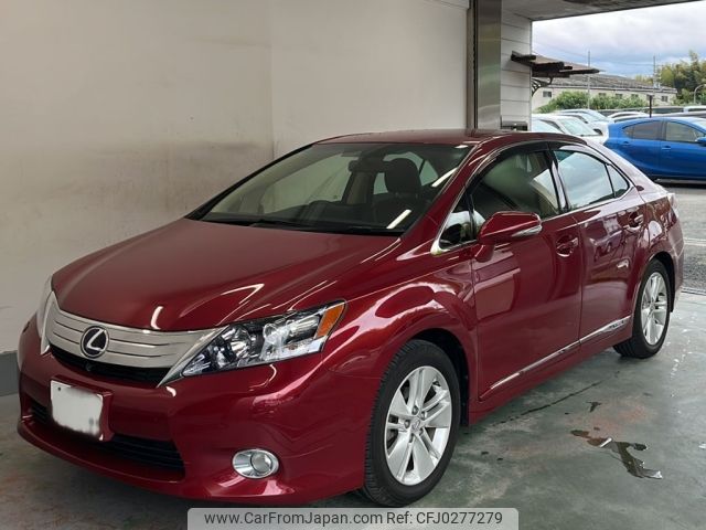 lexus hs 2012 -LEXUS 【名古屋 398る1188】--Lexus HS ANF10-2056244---LEXUS 【名古屋 398る1188】--Lexus HS ANF10-2056244- image 1