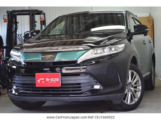toyota harrier 2018 CFJ1660922 image 1