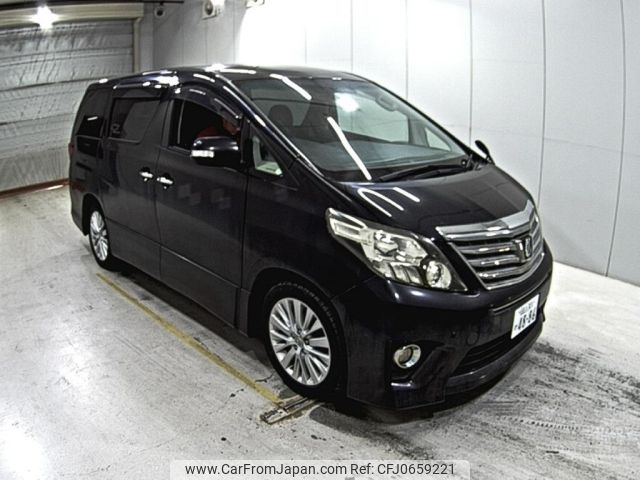 toyota alphard 2012 -TOYOTA 【岡山 】--Alphard ANH25W-8038498---TOYOTA 【岡山 】--Alphard ANH25W-8038498- image 1