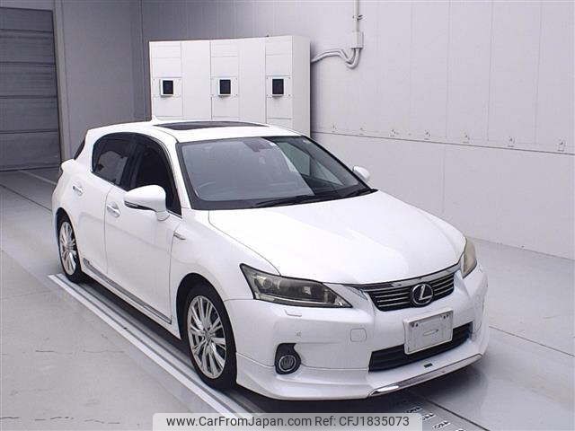lexus ct 2012 CFJ1835073 image 1