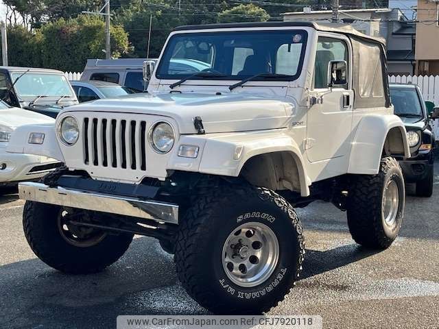 chrysler jeep-wrangler 2002 -CHRYSLER--Jeep Wrangler GH-TJ40S--1J4F449S43P317232---CHRYSLER--Jeep Wrangler GH-TJ40S--1J4F449S43P317232- image 2