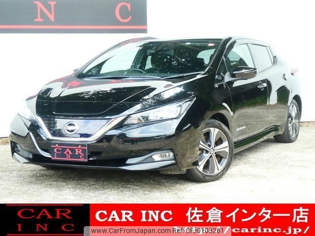 nissan leaf 2019 quick_quick_ZE1_ZE1-054327 image 1