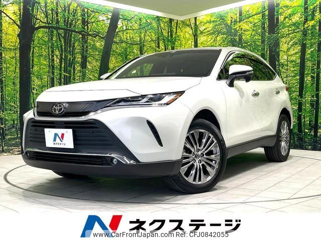 toyota harrier 2021 quick_quick_MXUA80_MXUA80-0059428 image 1