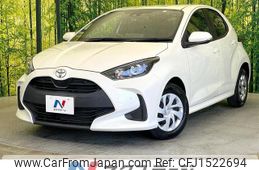 toyota yaris 2020 CFJ1522694