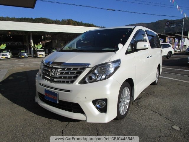 toyota alphard 2012 -TOYOTA--Alphard DBA-ANH25W--ANH25-8037981---TOYOTA--Alphard DBA-ANH25W--ANH25-8037981- image 1