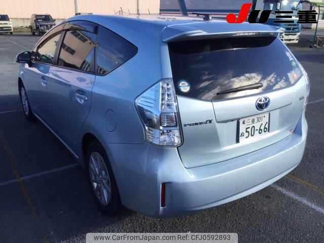 toyota prius-α 2013 -TOYOTA 【三重 301ﾇ5066】--Prius α ZVW41W--3220644---TOYOTA 【三重 301ﾇ5066】--Prius α ZVW41W--3220644- image 2