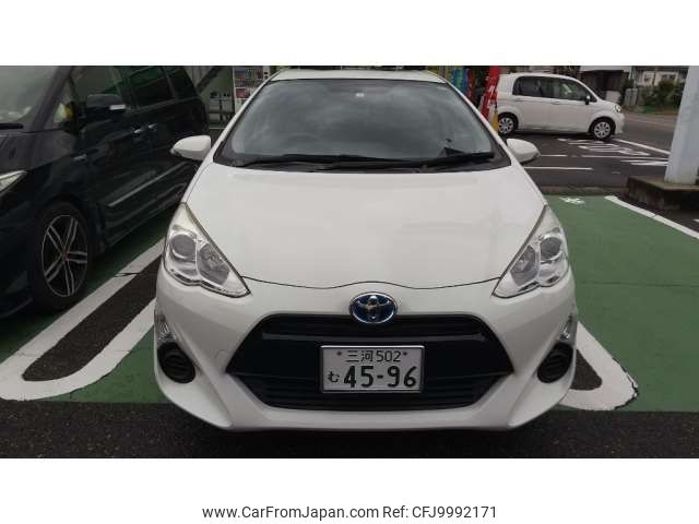 toyota aqua 2016 -TOYOTA 【三河 502ﾑ4596】--AQUA DAA-NHP10--NHP10-6474594---TOYOTA 【三河 502ﾑ4596】--AQUA DAA-NHP10--NHP10-6474594- image 2