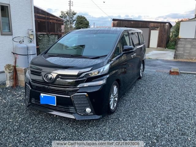 toyota vellfire 2017 CFJ1897006 image 1