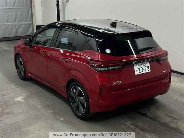 nissan aura 2022 -NISSAN 【所沢 302ソ2378】--AURA FE13-219754---NISSAN 【所沢 302ソ2378】--AURA FE13-219754- image 2