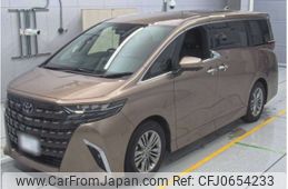 toyota alphard 2025 CFJ0654233