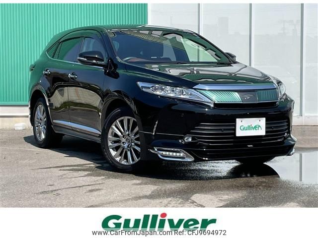 toyota harrier 2019 -TOYOTA--Harrier DBA-ZSU60W--ZSU60-0165449---TOYOTA--Harrier DBA-ZSU60W--ZSU60-0165449- image 1