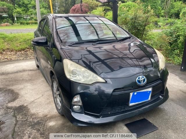 toyota aqua 2012 -TOYOTA--AQUA DAA-NHP10--NHP10-2062708---TOYOTA--AQUA DAA-NHP10--NHP10-2062708- image 1