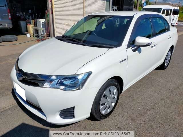 toyota corolla-axio 2014 -TOYOTA--Corolla Axio DAA-NKE165--NKE165-7063696---TOYOTA--Corolla Axio DAA-NKE165--NKE165-7063696- image 1