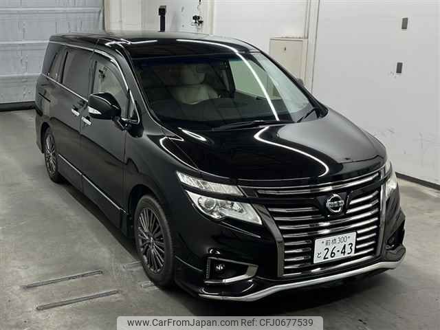 nissan elgrand 2017 -NISSAN 【前橋 300ト2643】--Elgrand TE52-088679---NISSAN 【前橋 300ト2643】--Elgrand TE52-088679- image 1