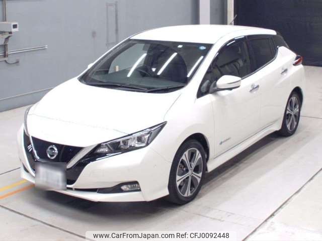 nissan leaf 2018 -NISSAN--Leaf ZAA-ZE1--ZE1-012319---NISSAN--Leaf ZAA-ZE1--ZE1-012319- image 1