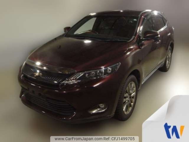toyota harrier 2014 CFJ1499705 image 1