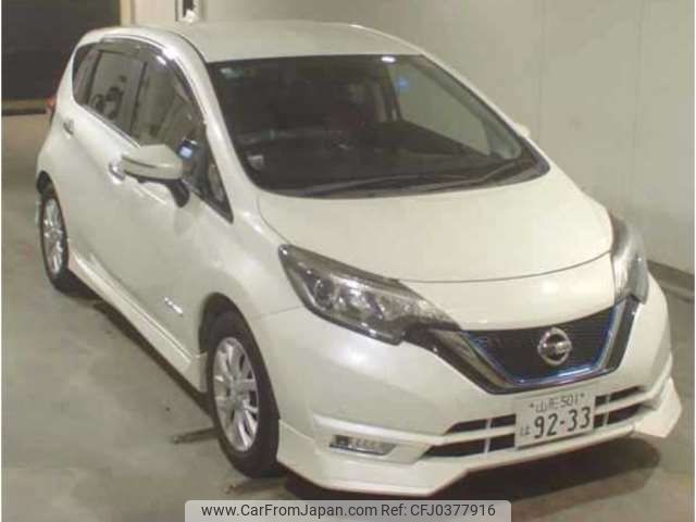 nissan note 2017 -NISSAN 【山形 501ﾊ9233】--Note DAA-HE12--HE12-043208---NISSAN 【山形 501ﾊ9233】--Note DAA-HE12--HE12-043208- image 1