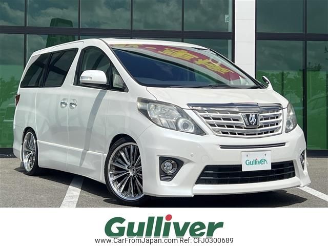 toyota alphard 2013 -TOYOTA--Alphard DBA-ANH20W--ANH20-8294281---TOYOTA--Alphard DBA-ANH20W--ANH20-8294281- image 1