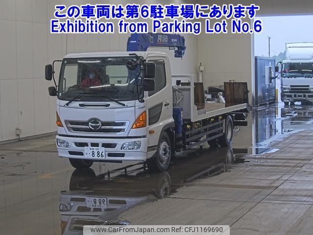hino ranger 2014 -HINO 【前橋 100ﾊ886】--Hino Ranger FJ7JKAA-10374---HINO 【前橋 100ﾊ886】--Hino Ranger FJ7JKAA-10374- image 1