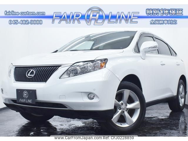 lexus rx 2010 CFJ0228859 image 1