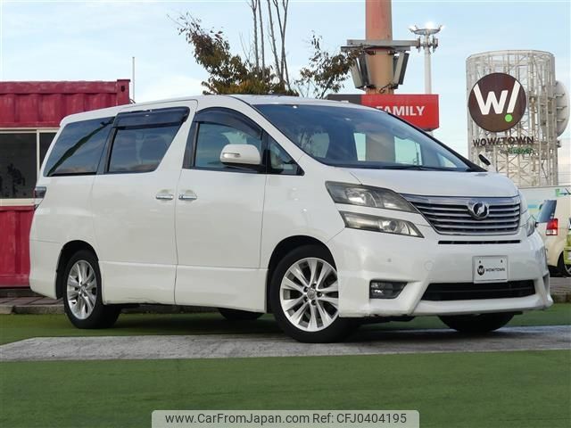 toyota vellfire 2010 -TOYOTA--Vellfire DBA-ANH20W--ANH20-8105469---TOYOTA--Vellfire DBA-ANH20W--ANH20-8105469- image 1