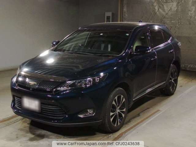 toyota harrier 2016 -TOYOTA 【京都 340ﾑ 710】--Harrier DBA-ZSU65W--ZSU65-0019034---TOYOTA 【京都 340ﾑ 710】--Harrier DBA-ZSU65W--ZSU65-0019034- image 1