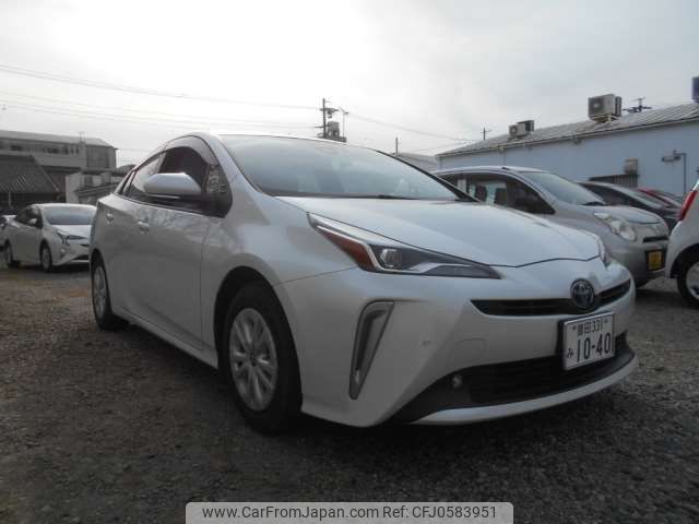 toyota prius 2020 -TOYOTA 【豊田 331ﾐ1040】--Prius 6AA-ZVW51--ZVW51-6185839---TOYOTA 【豊田 331ﾐ1040】--Prius 6AA-ZVW51--ZVW51-6185839- image 1