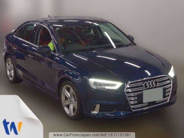 audi a3 2017 -AUDI--Audi A3 DBA-8VCXSL--WAUZZZ8V1J1025371---AUDI--Audi A3 DBA-8VCXSL--WAUZZZ8V1J1025371- image 1
