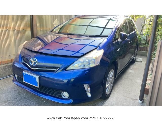 toyota prius-α 2013 -TOYOTA--Prius α DAA-ZVW40W--ZVW40-3068568---TOYOTA--Prius α DAA-ZVW40W--ZVW40-3068568- image 1