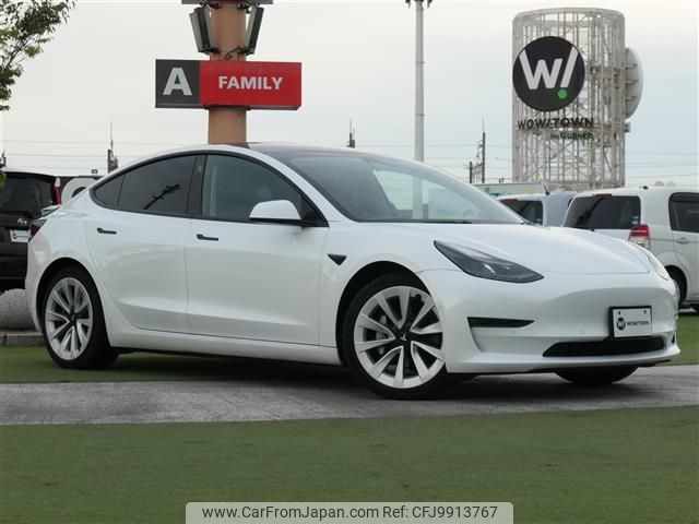 tesla-motors model-3 2021 -TESLA--ﾃｽﾗﾓﾃﾞﾙ3 ZAA-3L23--LRW3F7EB9MC247503---TESLA--ﾃｽﾗﾓﾃﾞﾙ3 ZAA-3L23--LRW3F7EB9MC247503- image 1