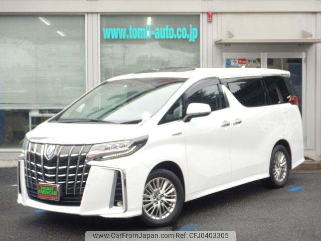 toyota alphard 2020 -TOYOTA--Alphard 6AA-AYH30W--AYH30-0103456---TOYOTA--Alphard 6AA-AYH30W--AYH30-0103456- image 1