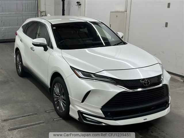 toyota harrier 2021 -TOYOTA--Harrier AXUH80-0031503---TOYOTA--Harrier AXUH80-0031503- image 1