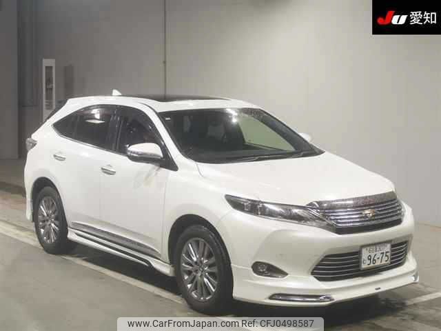 toyota harrier 2014 -TOYOTA 【名古屋 307ﾑ9675】--Harrier ZSU60W--0032412---TOYOTA 【名古屋 307ﾑ9675】--Harrier ZSU60W--0032412- image 1