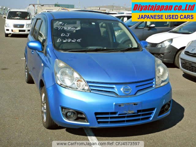 nissan note 2011 No.12634 image 1