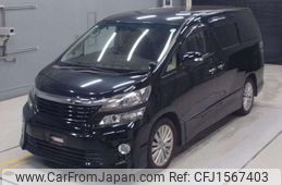 toyota vellfire 2012 CFJ1567403