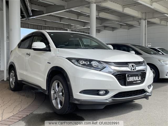 honda vezel 2015 -HONDA--VEZEL DAA-RU4--RU4-1100441---HONDA--VEZEL DAA-RU4--RU4-1100441- image 1