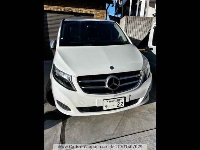 mercedes-benz v-class 2018 -MERCEDES-BENZ 【神戸 35Mﾙ22】--Benz V Class 447811--23384644---MERCEDES-BENZ 【神戸 35Mﾙ22】--Benz V Class 447811--23384644- image 1