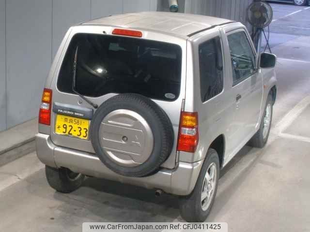 mitsubishi pajero-mini 2001 -MITSUBISHI 【奈良 581ｿ9233】--Pajero mini H58A--0300272---MITSUBISHI 【奈良 581ｿ9233】--Pajero mini H58A--0300272- image 2