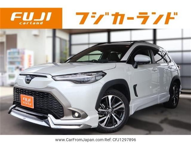 toyota corolla-cross 2023 -TOYOTA--Corolla Cross 6AA-ZVG16--ZVG16-1002054---TOYOTA--Corolla Cross 6AA-ZVG16--ZVG16-1002054- image 1