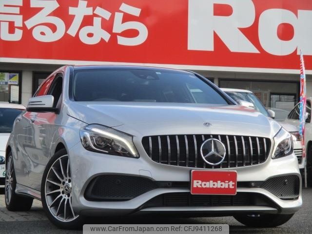 mercedes-benz a-class 2017 -MERCEDES-BENZ--Benz A Class DBA-176042--WDD1760422V198754---MERCEDES-BENZ--Benz A Class DBA-176042--WDD1760422V198754- image 1