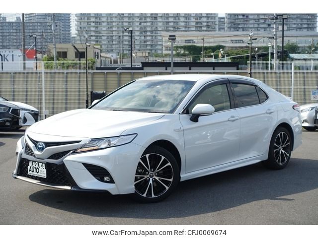 toyota camry 2019 -TOYOTA--Camry DAA-AXVH70--AXVH70-1051247---TOYOTA--Camry DAA-AXVH70--AXVH70-1051247- image 1