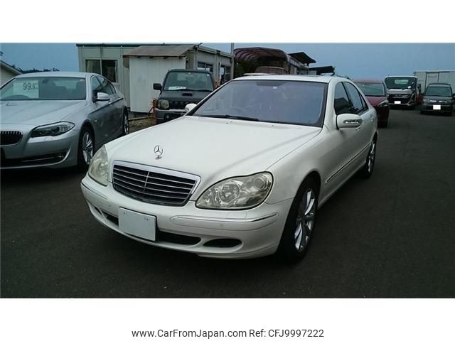 mercedes-benz s-class 2003 -MERCEDES-BENZ 【宮城 302ﾃ8247】--Benz S Class 220075--2A385671---MERCEDES-BENZ 【宮城 302ﾃ8247】--Benz S Class 220075--2A385671- image 1