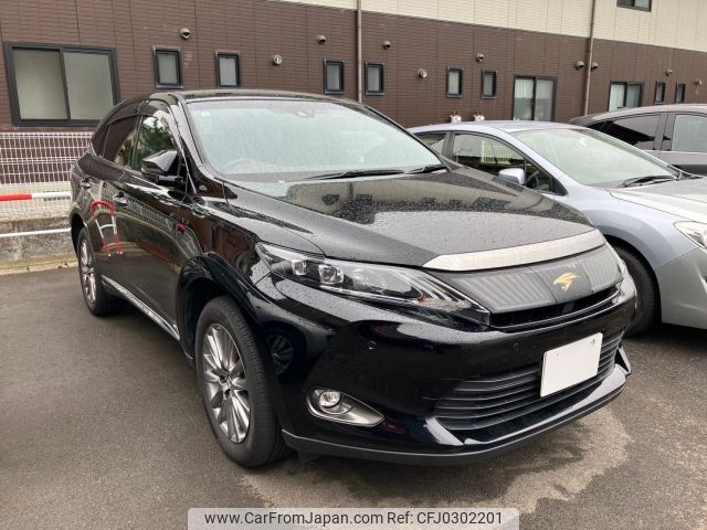 toyota harrier 2015 -TOYOTA--Harrier DBA-ZSU65W--ZSU65-0010417---TOYOTA--Harrier DBA-ZSU65W--ZSU65-0010417- image 1