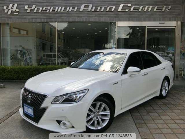 toyota crown 2014 -TOYOTA--Crown DAA-AWS210--AWS210-6065887---TOYOTA--Crown DAA-AWS210--AWS210-6065887- image 1