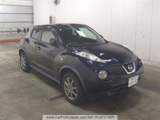 nissan juke 2013 -NISSAN 【高崎 331ﾎ1112】--Juke YF15--212383---NISSAN 【高崎 331ﾎ1112】--Juke YF15--212383- image 1