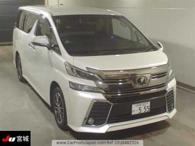 toyota vellfire 2017 -TOYOTA 【飛騨 302ﾉ555】--Vellfire AGH35W-0019037---TOYOTA 【飛騨 302ﾉ555】--Vellfire AGH35W-0019037- image 1