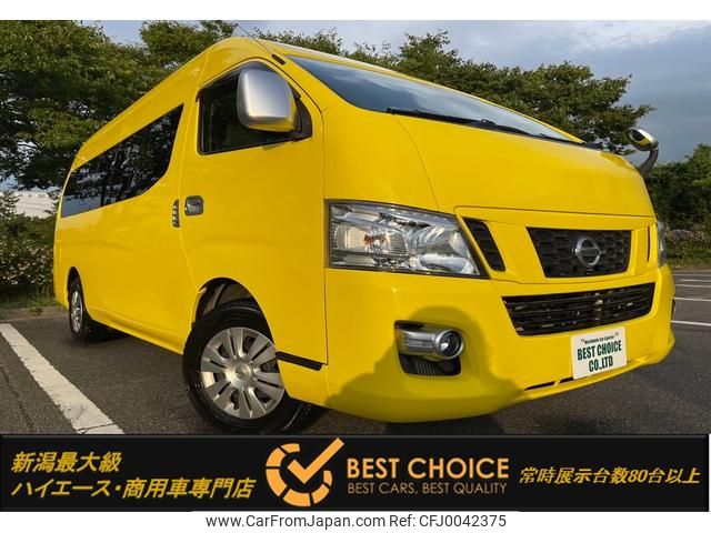 nissan nv350-caravan-van 2014 GOO_JP_700120094030240725001 image 1